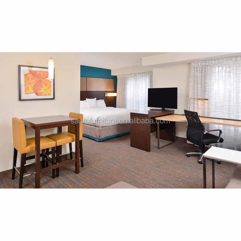 Residence Inn By Marriott Hotel Bedroom Furniture Set