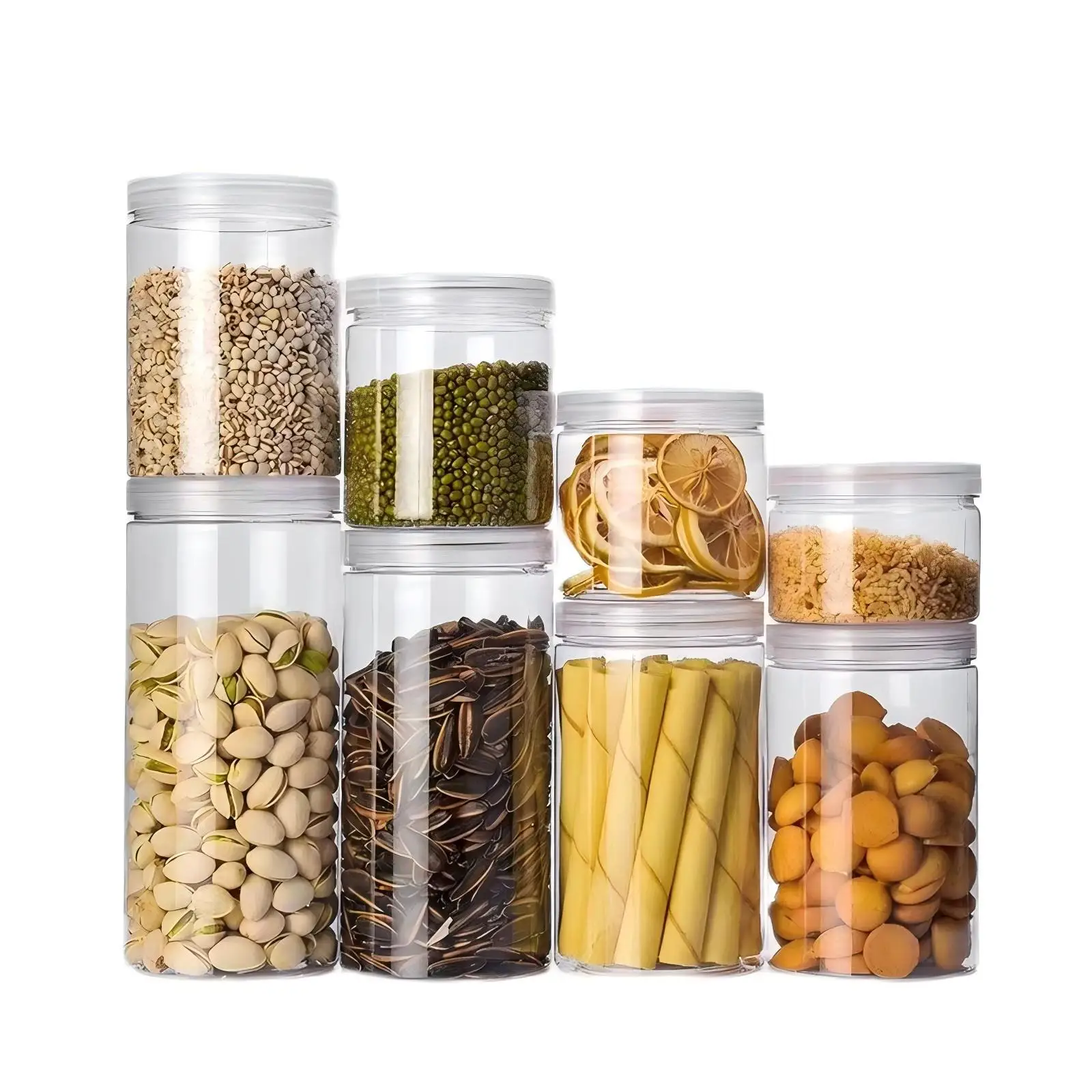 930ml  (85*180mm) PET plastic honey jar for food packaging  50pcs per pack with 5 colors lids to be chosen(50pcs/ctn)