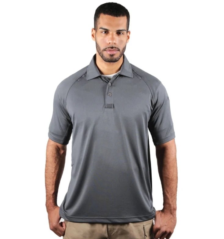 Custom Protection Polo Shirt Officer Duty Uniform Security Suits Polyester Tactical Jersey Knit Shirt Sleeve Polo Shirt