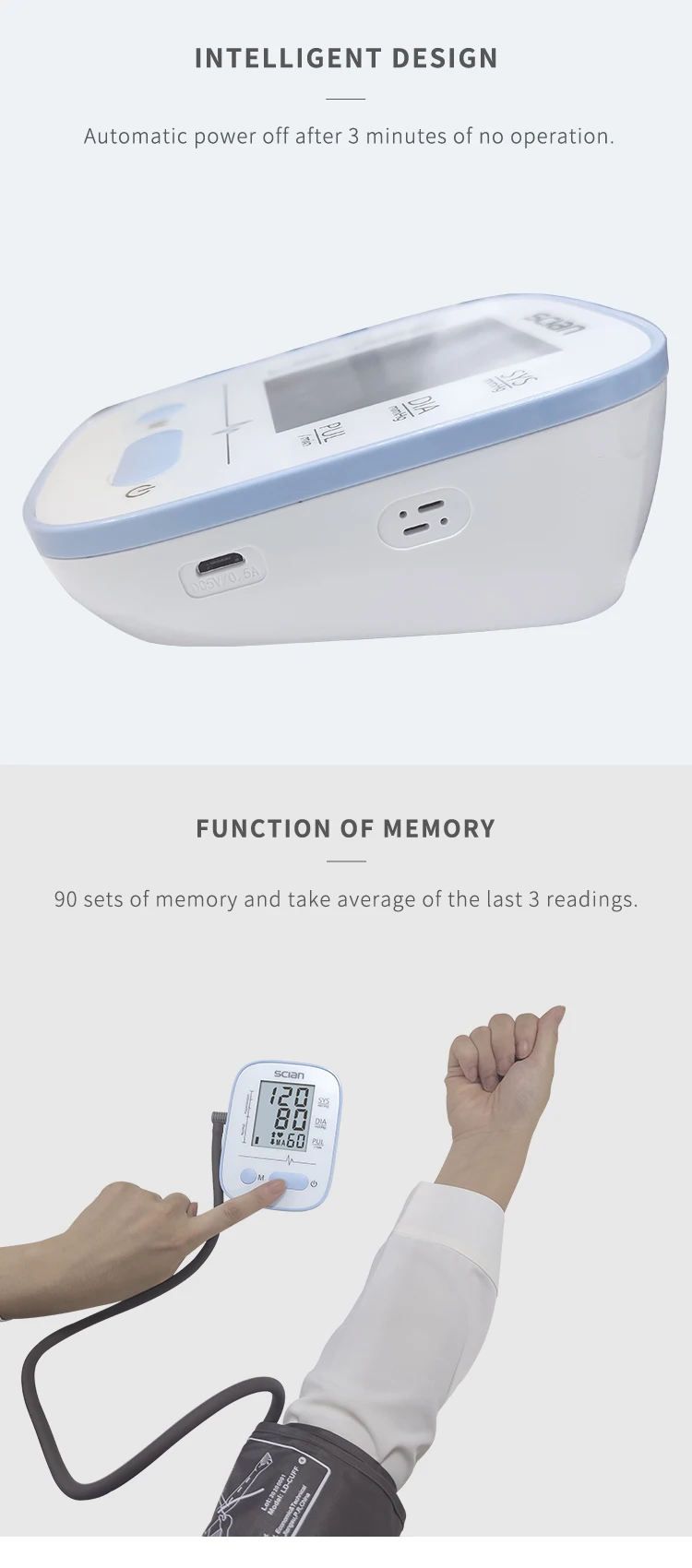 band color screen sport heart rate blood pressure oxygen monitor