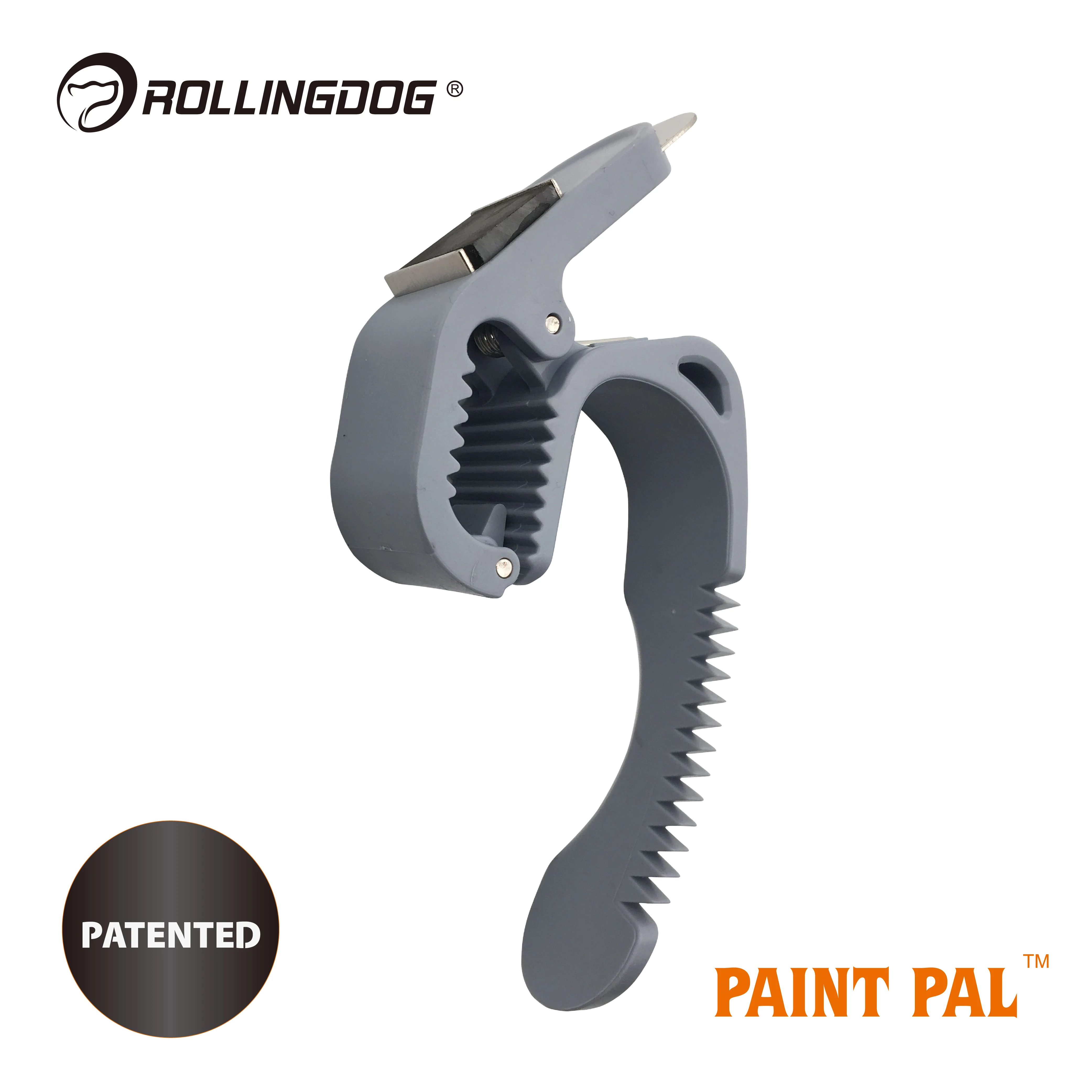 ROLLINGDOG Paint Brush Holder Cover Plastic to Store 1to 2.5 Inch Wet Brushes , Offers Air Tight Seal