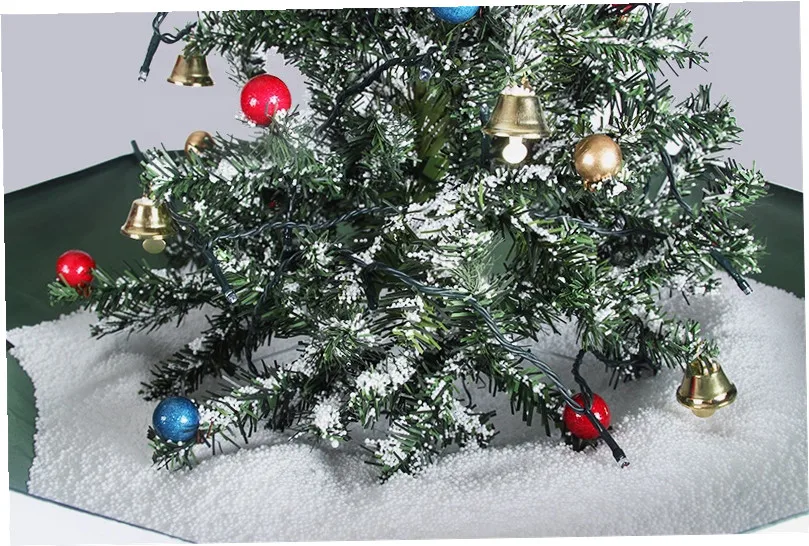Umbrella Base Musical Artificial Classic High Quality Home Office Shop Decor Falling Snow Christmas Tree Lights