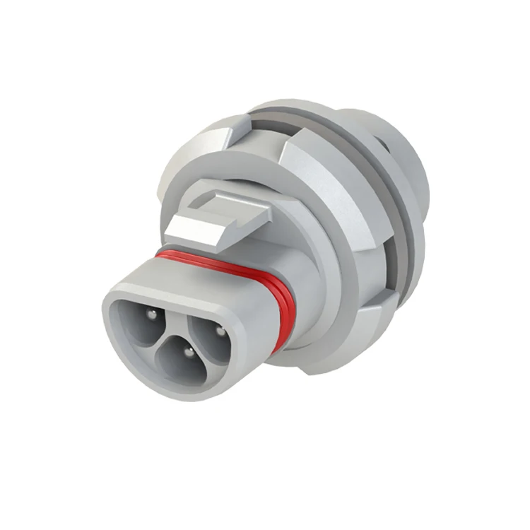 Factory direct sale IP68 3 pins Male Power Panel mount connectors