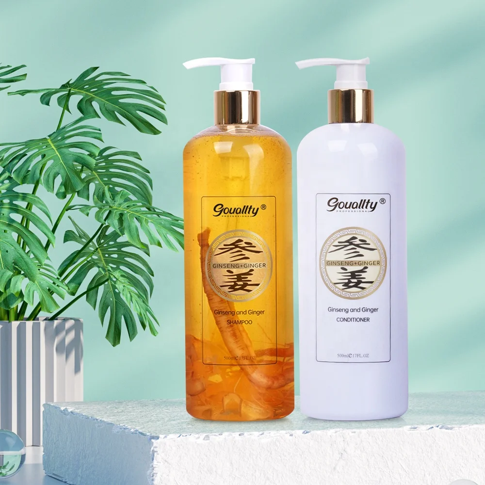 Wholesale Factory Price Organic Treatment Hair Regrowth Shampoo Conditioner Ginger Shampoo