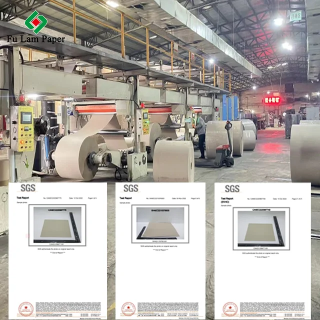 Grey cardboard 1200gsm Good quality 2mm paper for cardboard