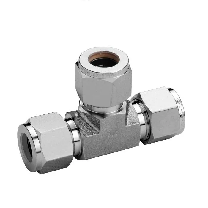 twin ferrule fitting compression tube fitting male connector male elbow straight union NPT BSPT BSPP SAE thread available