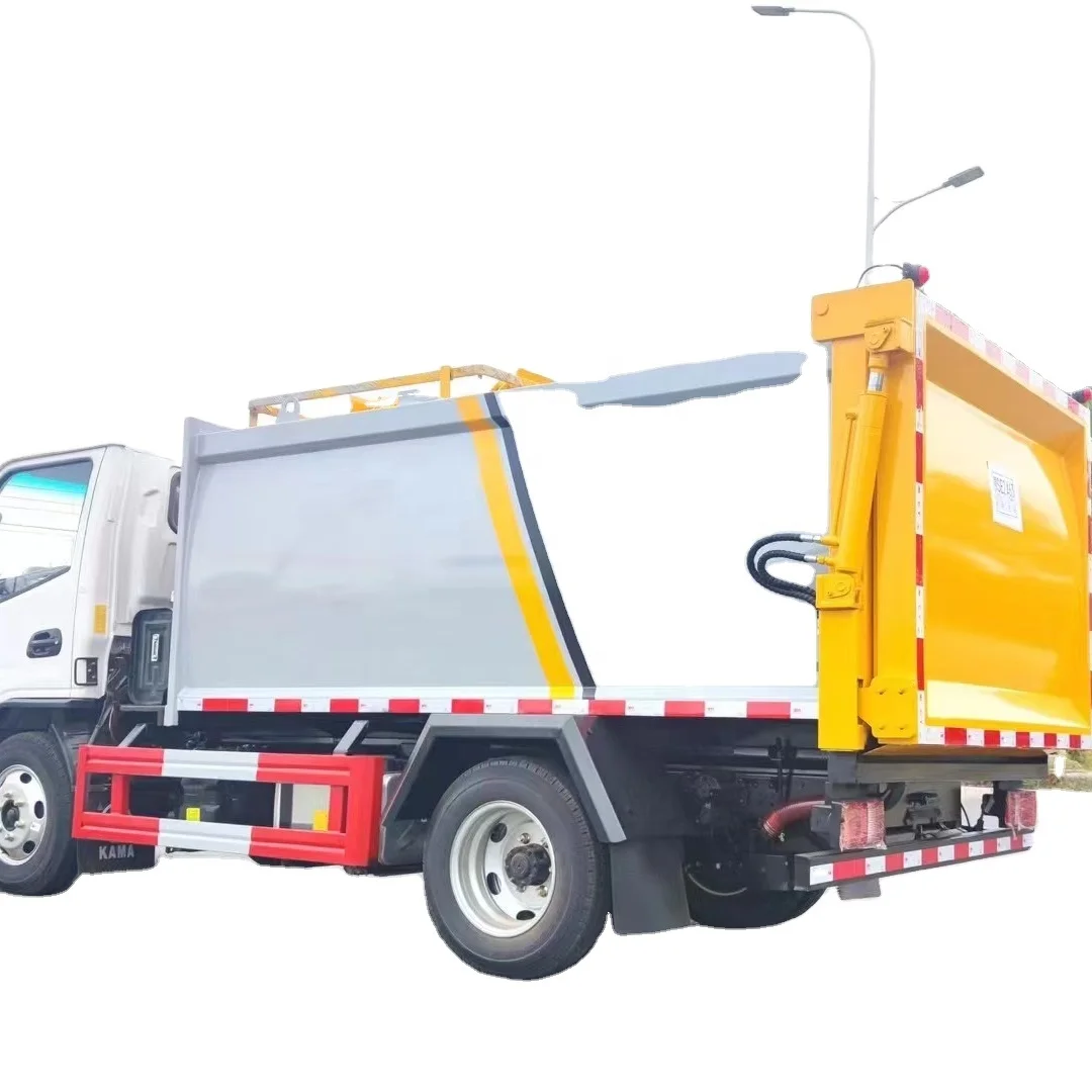 Dump garbage truck for sale cheap garbage trucks add side hang up type