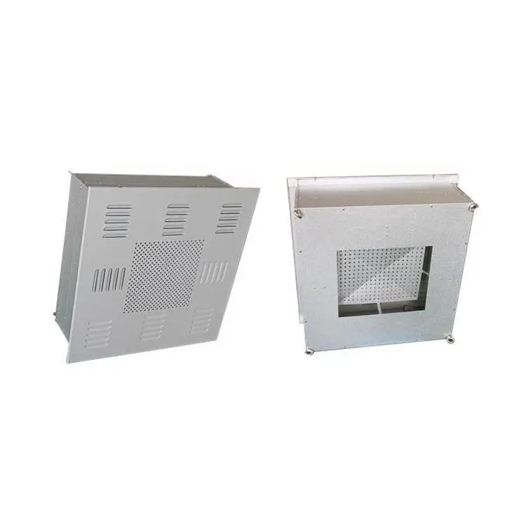 Customized Large Space high efficient air outlet  register supply grille HVAC parts control panel cooling fan air vent shutter