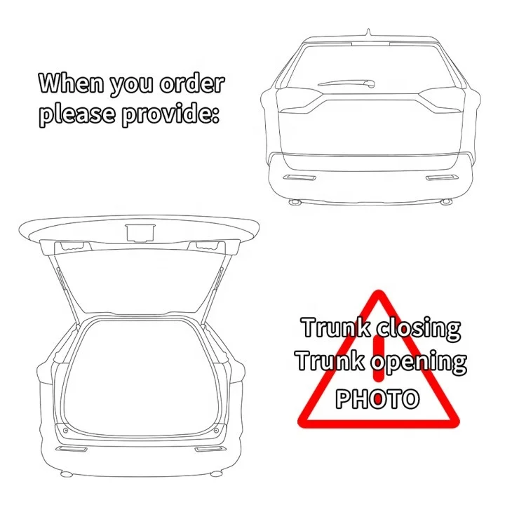 Wholesale Automatic Tailgate Power Lift Tailgate Smart Electric Trunk Opener For Toyota Fortuner