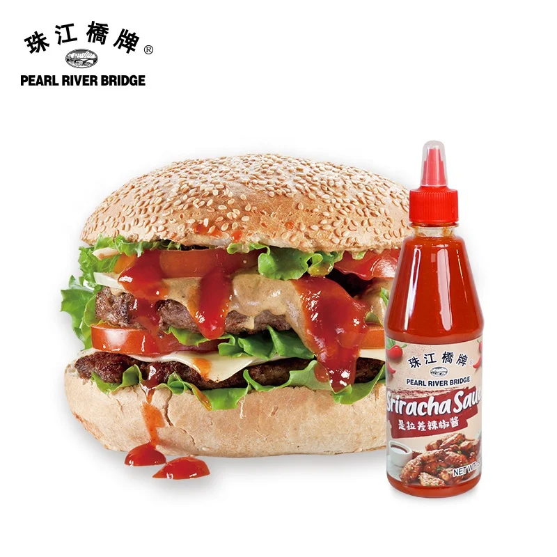 Sweet and Sour Asian Hot Sauce 500g Bottle Chilli Sriracha with plastic bottle