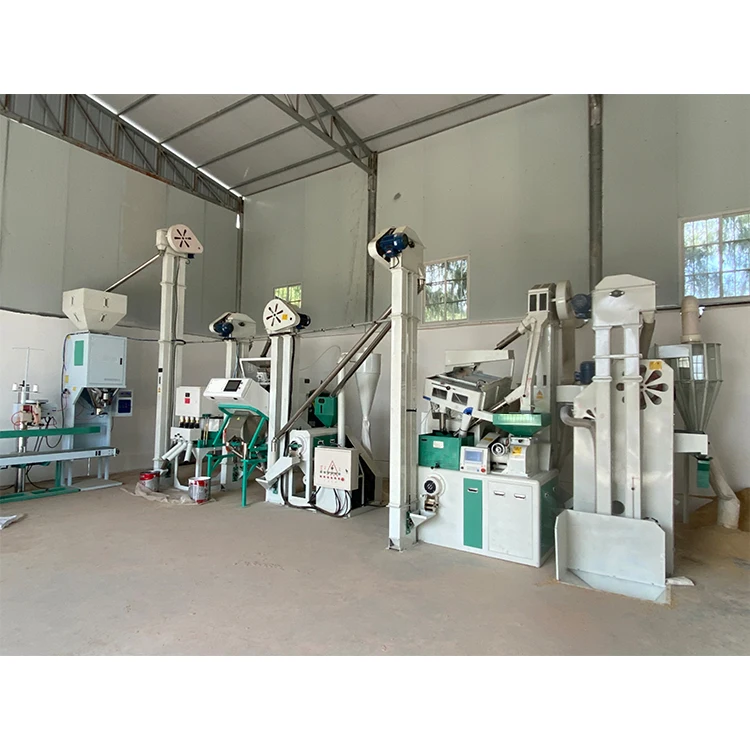 commercial combined rice mill 20t 15t 4 in 1 rice milling machine