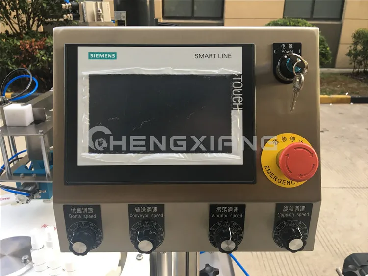 Automatic Glass Bottle Perfume Production Line 30ml 100ml Spray Filling Crimping Machine