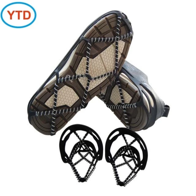 safe slip on ice grips ; ice grippers ; anti slip snow shoe cleats