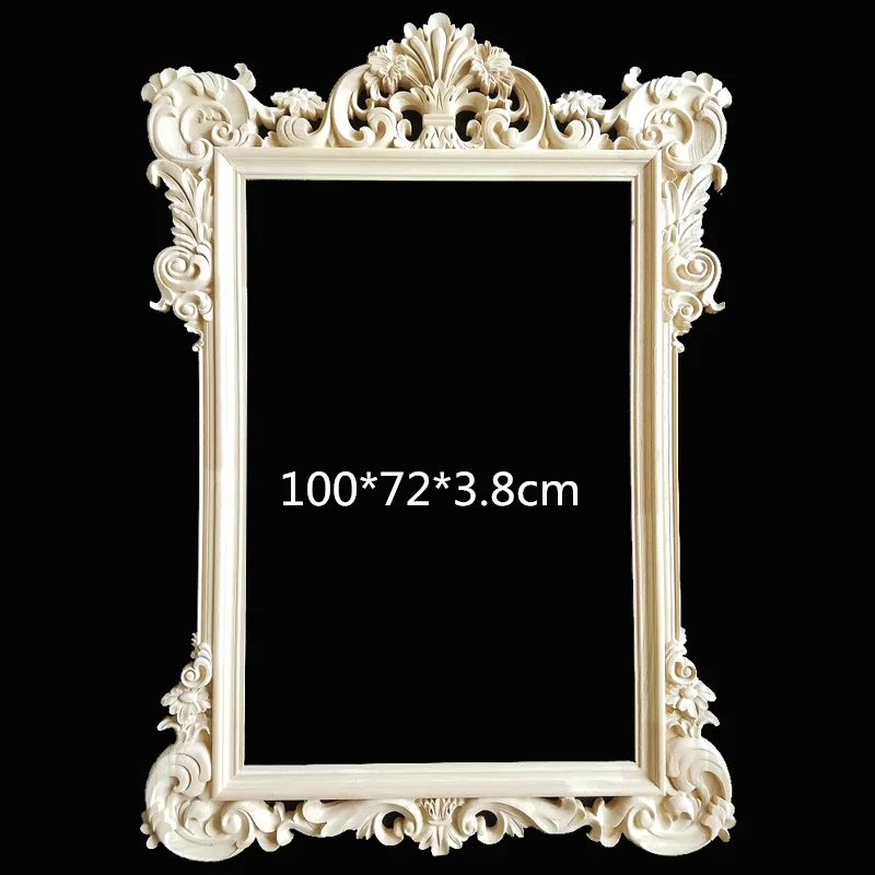 Long life High quality wooden frames mirror wall mirror corner moulding decorative wood mirror frames