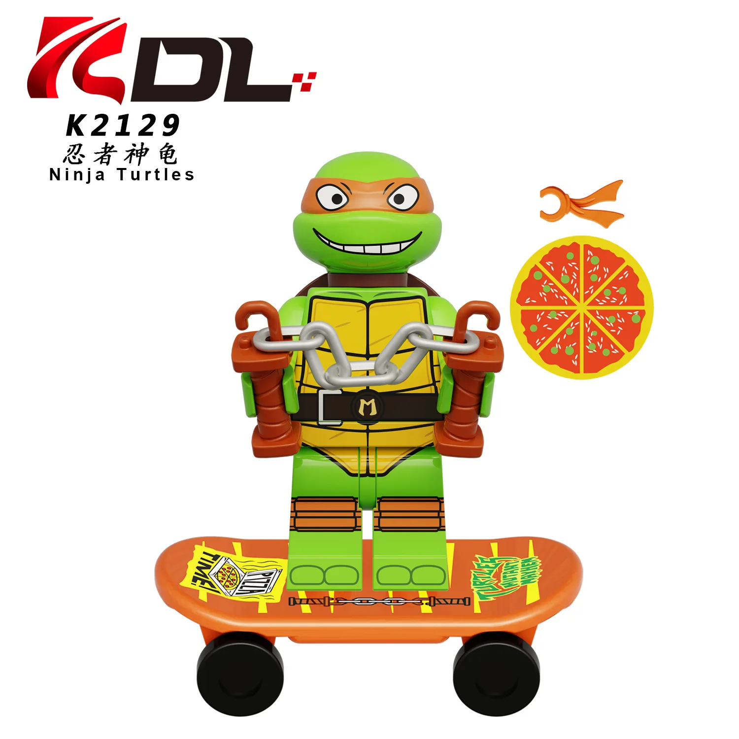 KDL817 фильм телевизионные комиксы игры четыре черепахи Раф Дон Лео Майк фигурки строительные блоки развивающие аниме детские игрушки