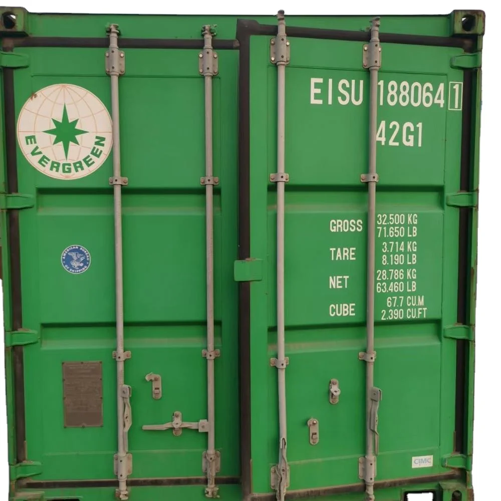 ISO9001 Certification and 20 and 40 Capacity used shipping containers /Used 20 Ft And 40ft 40GP Shipping Containers