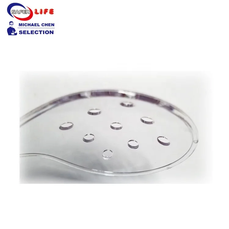 Disposable medical ophthalmic eye shield surgery protection with holes