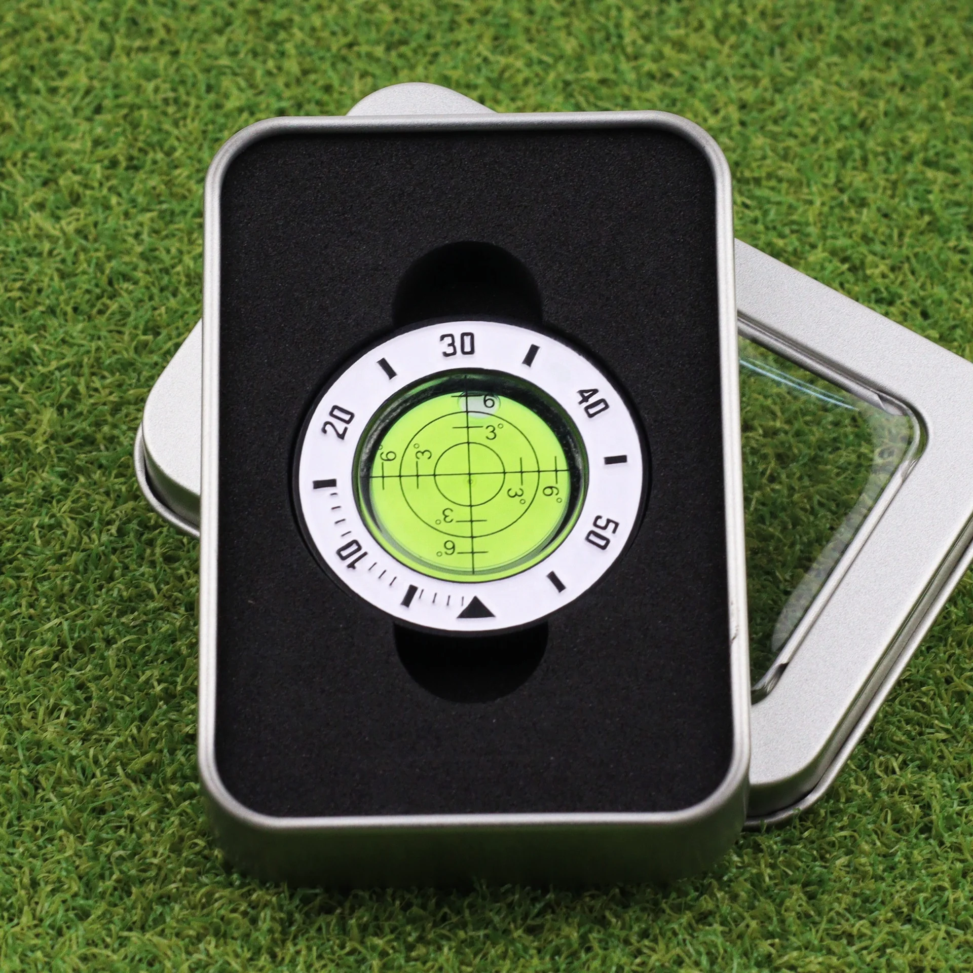 2024 Golf Gift Set Putting Aid Green Reader Magnetic Iron Golf Sports Poker Chip Ball Markers And Hat Clips and divot tool