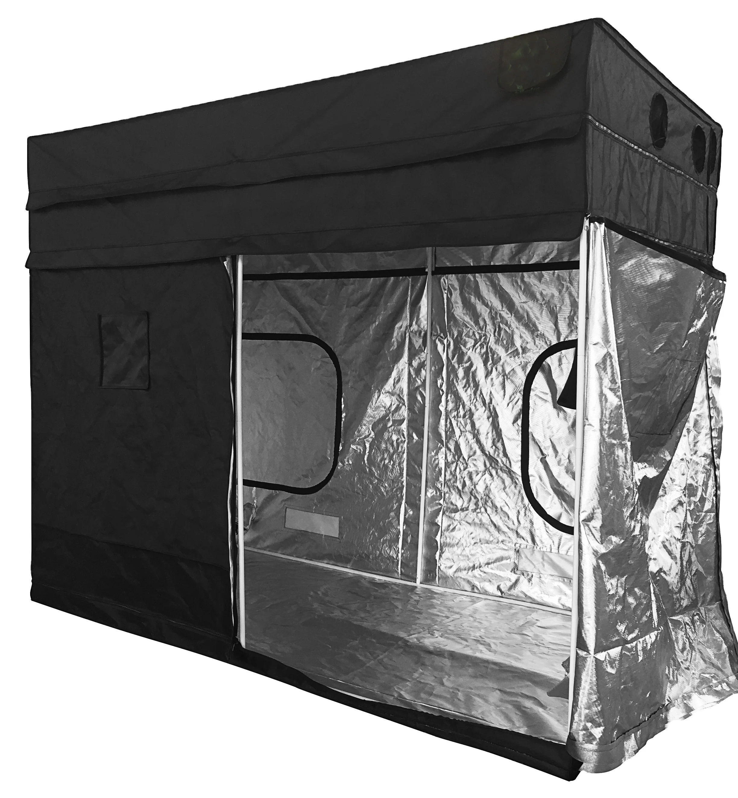 1680D mylar Hydroponics gorilla Grow Tent 240x120x200cm