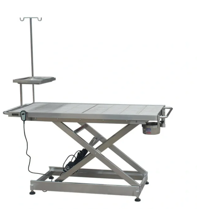 Veterinary Instruments Surgical Table Stainless Steel Vet Pet Operation Table for Animal Hospital