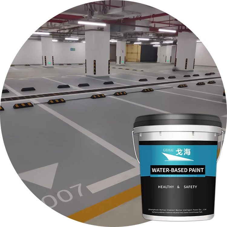 Free Sample  Epoxy Floor Paint decorative garage paint/garden paint/court floor paint