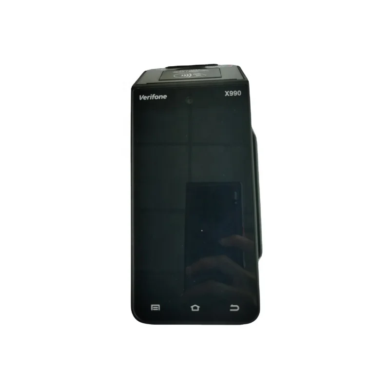 Verifone pos terminal 4G android handheld Mobile X990 Pos machine.vx680 c680 pp1000se vx520c
