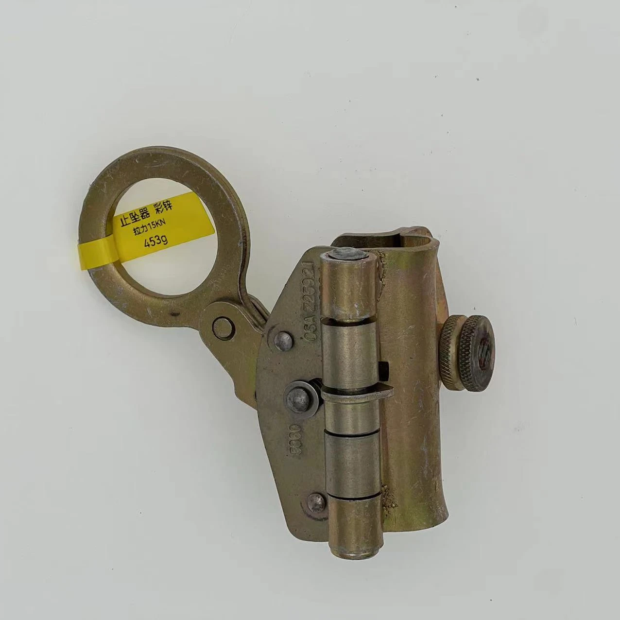 Professional high tensile aluminum 13mm Climbing Rope Descender Grabber Rope 13mm Positioning Device Anchor Mechanical Rope Grab