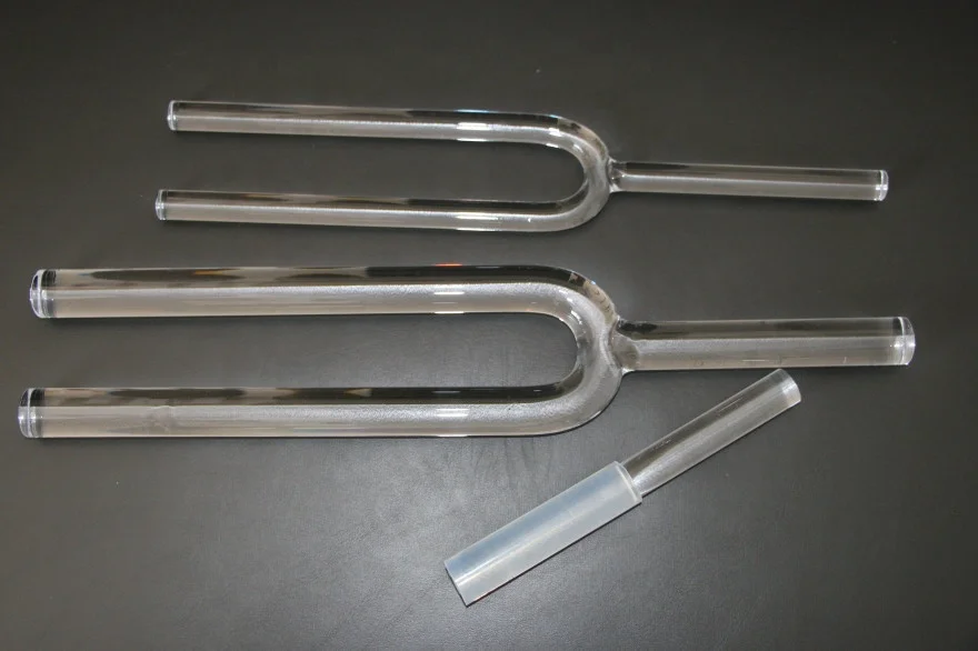 Ring Chant 432 440 528 Hz Crystaltuningfork Large Crystal Tuning Fork Solfeggio Wholesale Tuning Forks