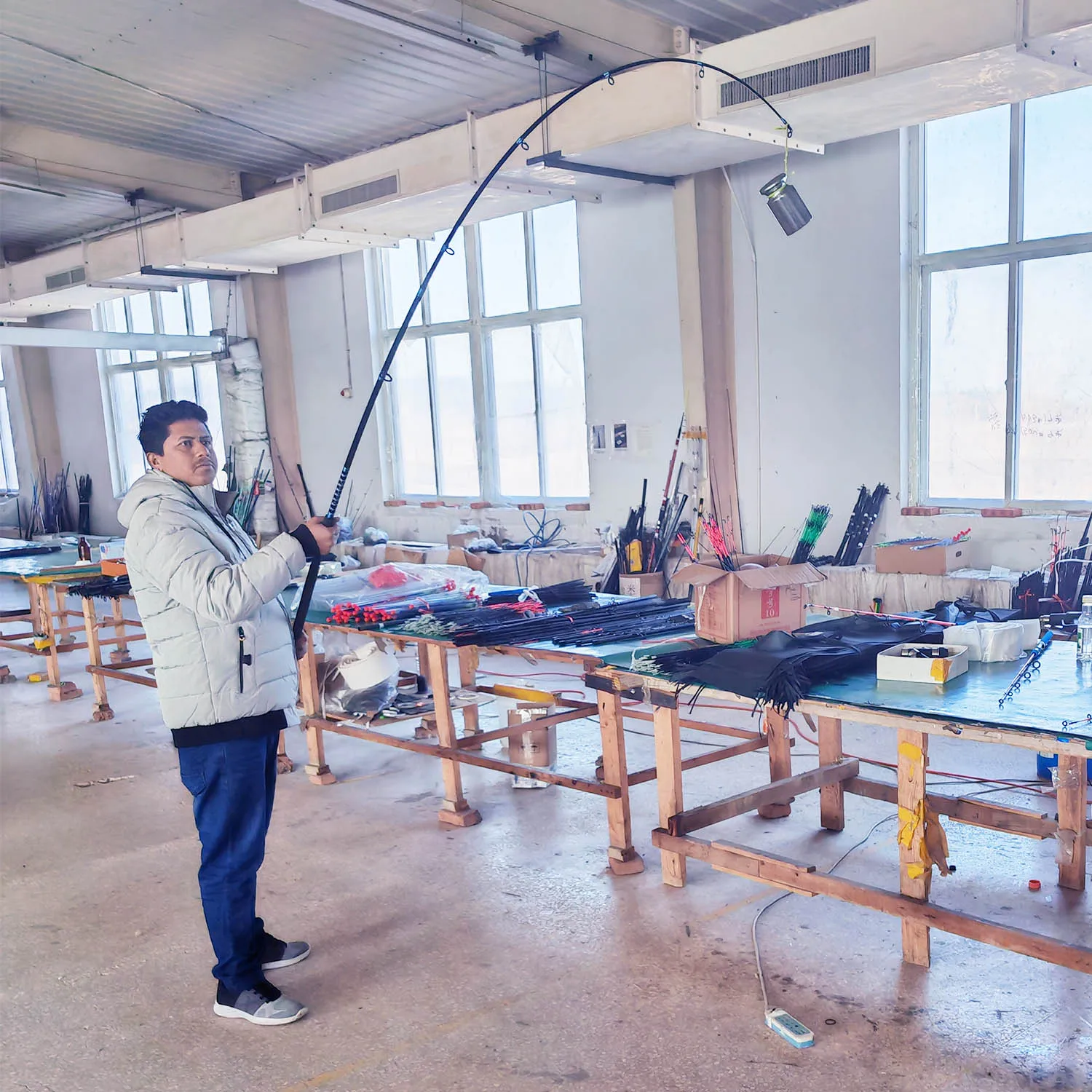 2 Piece Composite Graphite Blanks Saltwater Trolling Offshore Surf Fishing Pole