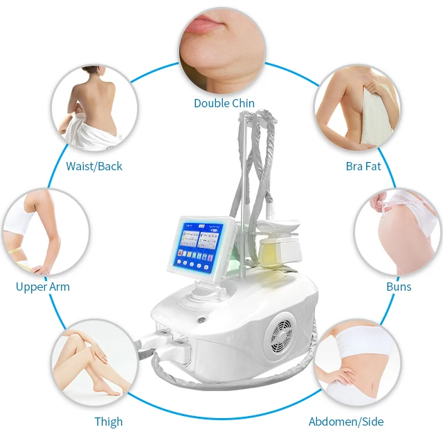 Slimming Machine Fat Reduction Cryo Fat Freezing 360 Cyro Cavitation RF Body Shaping Weight Loss Machine