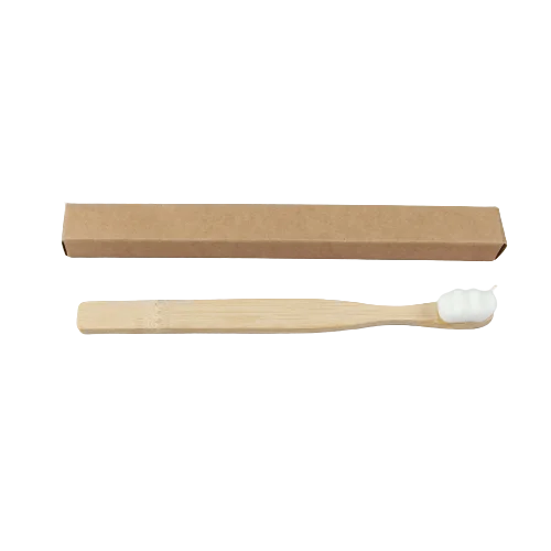 Custom logo OEM Ultra-soft Nano Bristles Bamboo Toothbrush