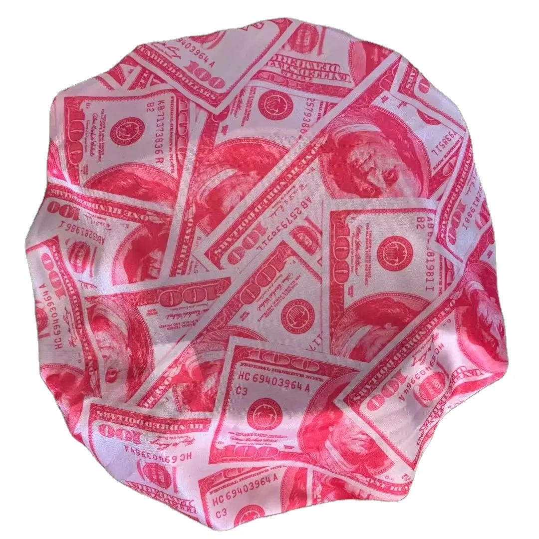 Wholesale Satin Bonnets Sleeping Double Layer Women Silk Durag Head Tie Headband Designer Hair Bonnet With Custom Logo