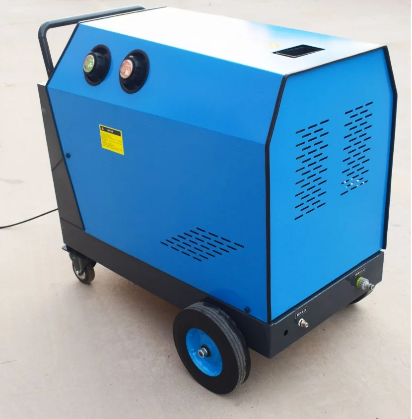 Diesel heating Steam car washing equipment machine Saturated steam high pressure washer for car washing