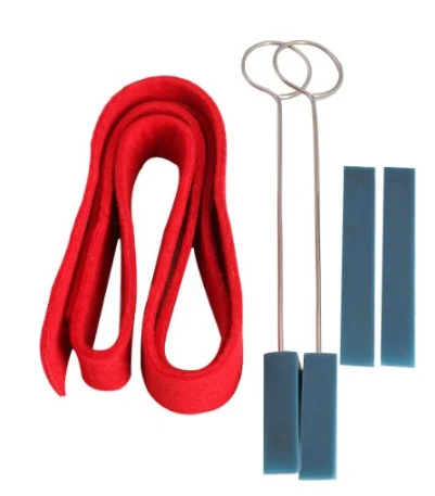 Piano Tuning Mute Kit Temperament Strip 4 Mutes Fixing Tool Professional