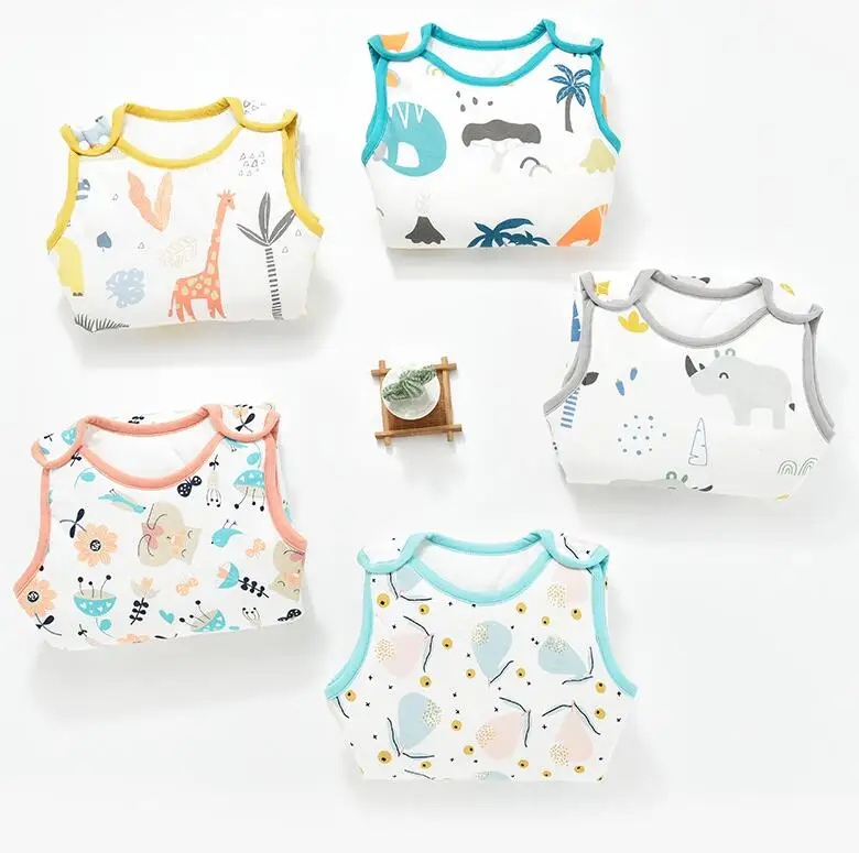 Knit Envelope Winter Newborn Organic Cotton Kids Pajama Stroller Baby Sleeping Bags