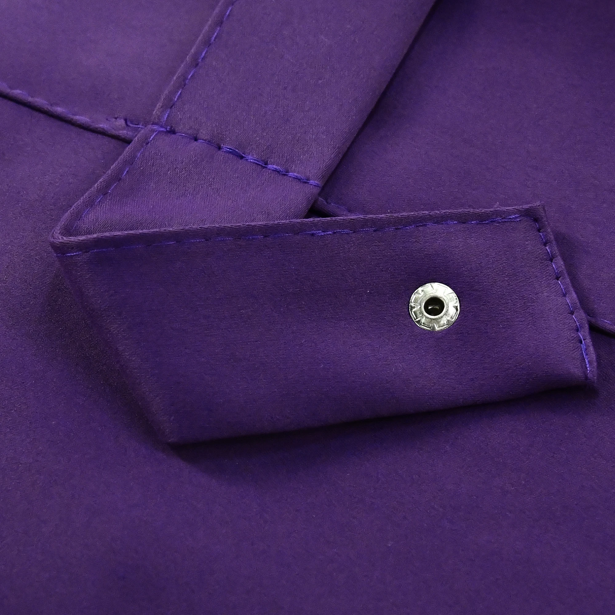 52x18 Inch Purple Blackout Valance 100% Polyester Tie Up Style Valance 1PC/Package