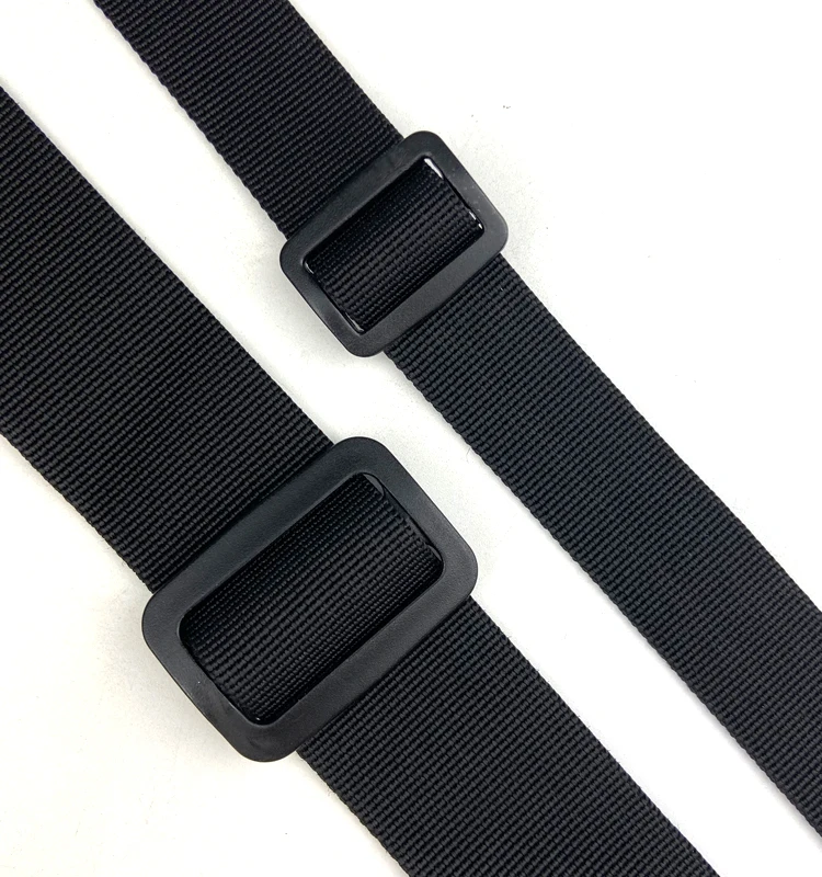 Hot Sale Black Adjustable Buckle Plastic Tri-glide Slides Buckles for Webbing Adjuster Sliders Plastic Strap Tri-glide Buckle