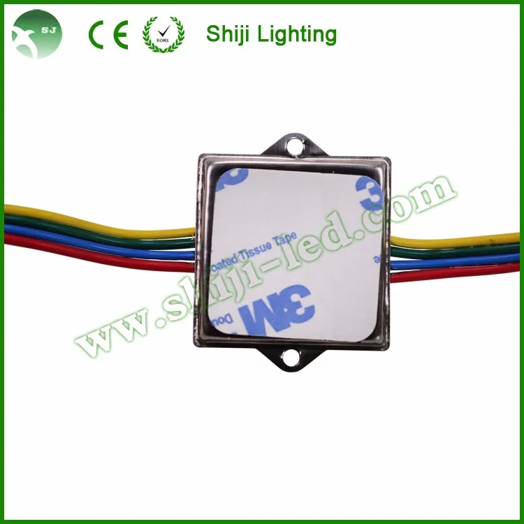 Освещение Shiji 4 шт. SMD 5050 RGB светодиодные квадратные пиксельные водонепроницаемые модули для наружного