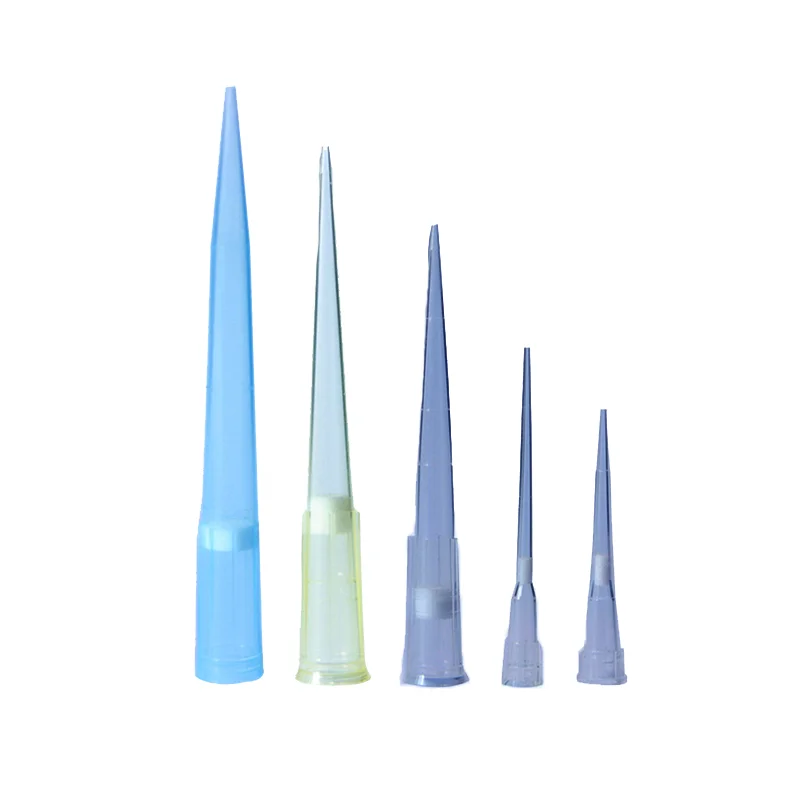 Disposable Plastic 10ul 20ul 100ul 200ul 1000ul Custom Filter Pipette Tips Micro Pipette Tip