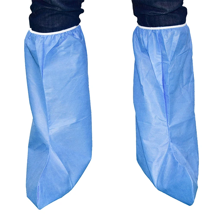 
ppe safety equipment Disposable plastic Shoe Cover CPE shoe cover 