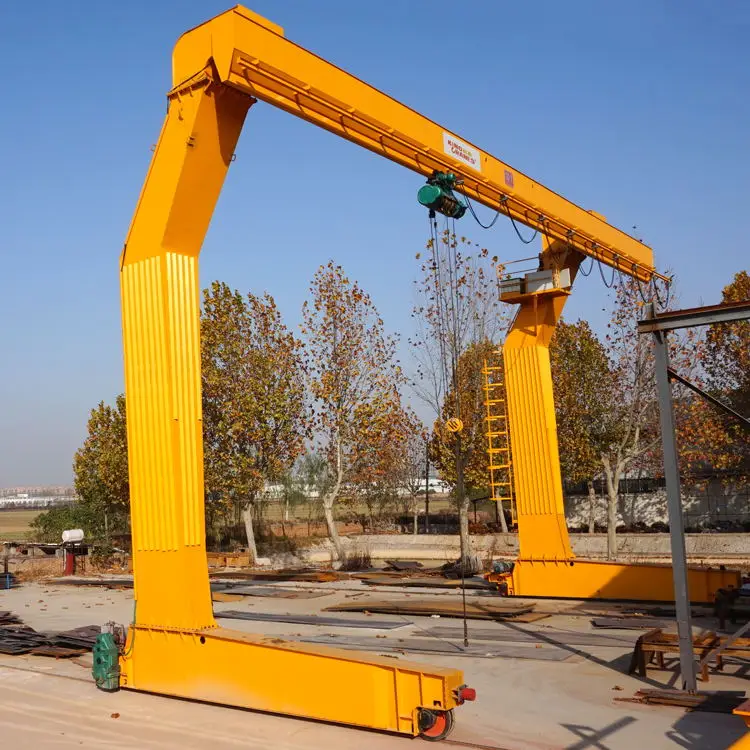 Outdoor Storage Yard L type 3t 5t 6t 9t 10t 15t 16t Single Girder Gantry Crane