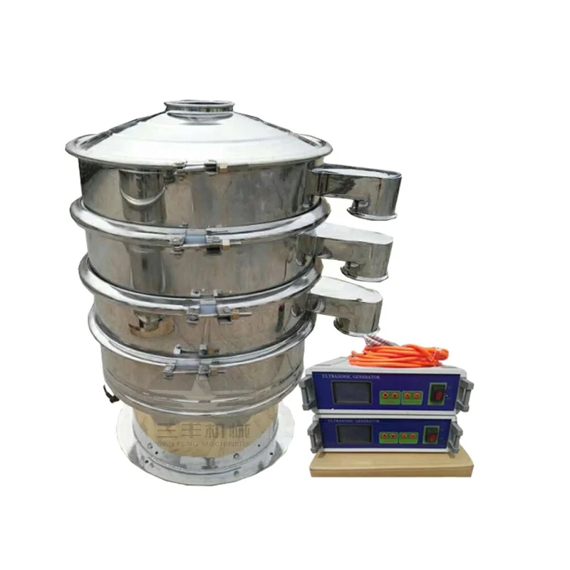 Electric Vibrator Screen Separate Machine powder coating Ultrasonic Sieve Ultrasonic vibrating screen