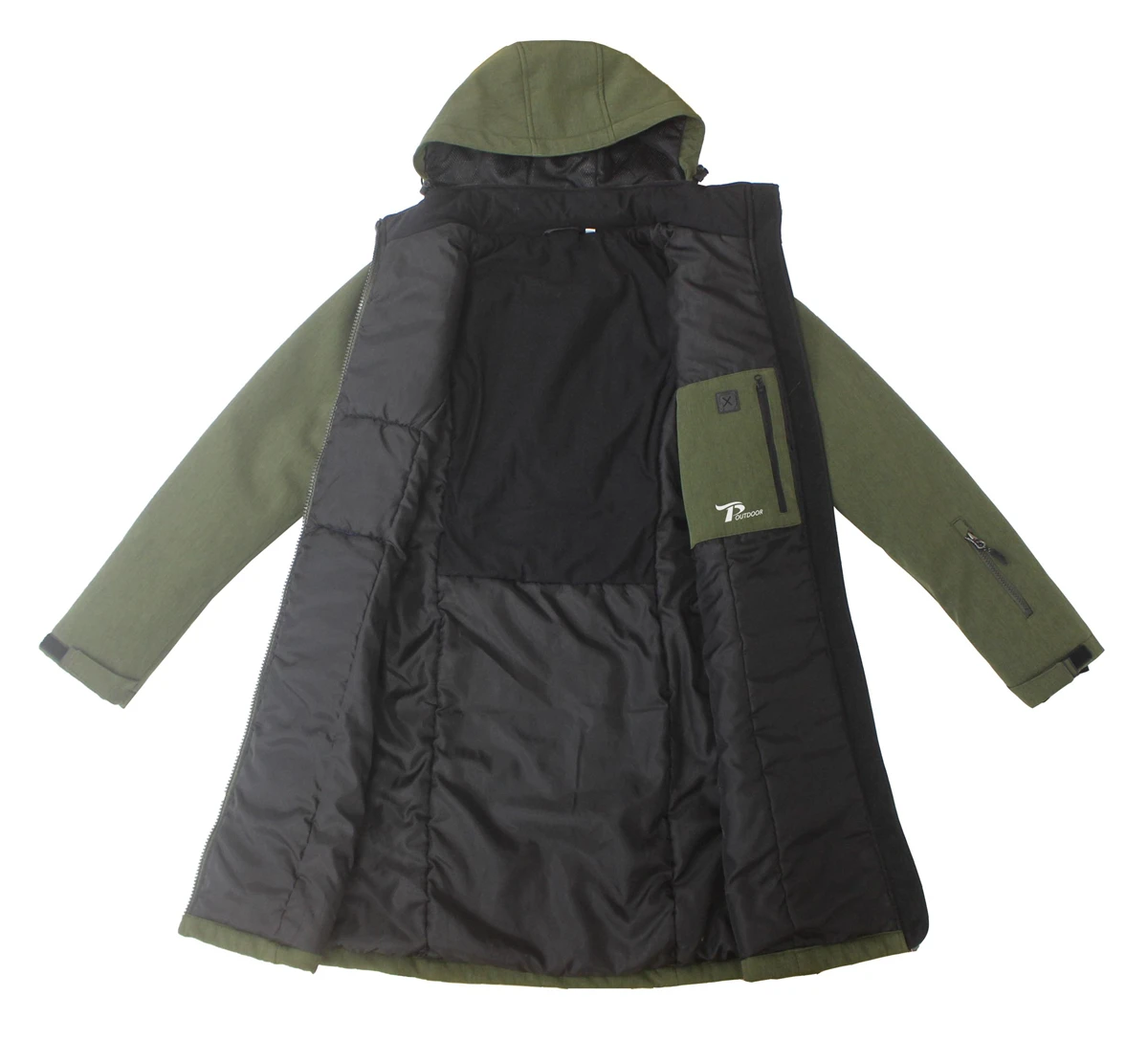 FUZHOU TEB Professional Multi-Function Coat with Custom Wind Breaker Jacket Logo Decoration for Headphone Use winter jacket men