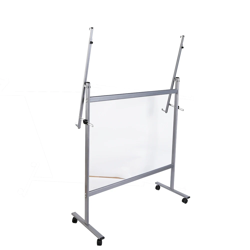 YDB-007 Moveable White Writing Board Display Blackboard Adjustable Bulletin Whiteboard Stand