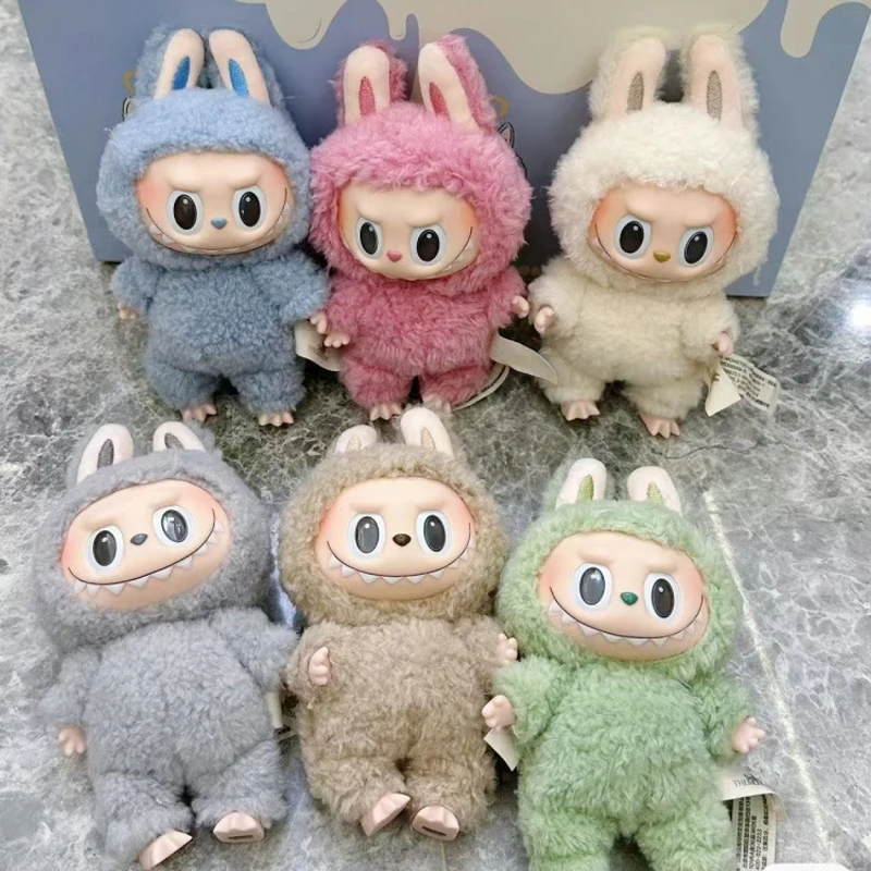 Wholesale POP MART Labubu Macaroon VOL.2 SERIES Have A Set Mystery Box POPMART Vinyl Plush Blind Box Action Figure