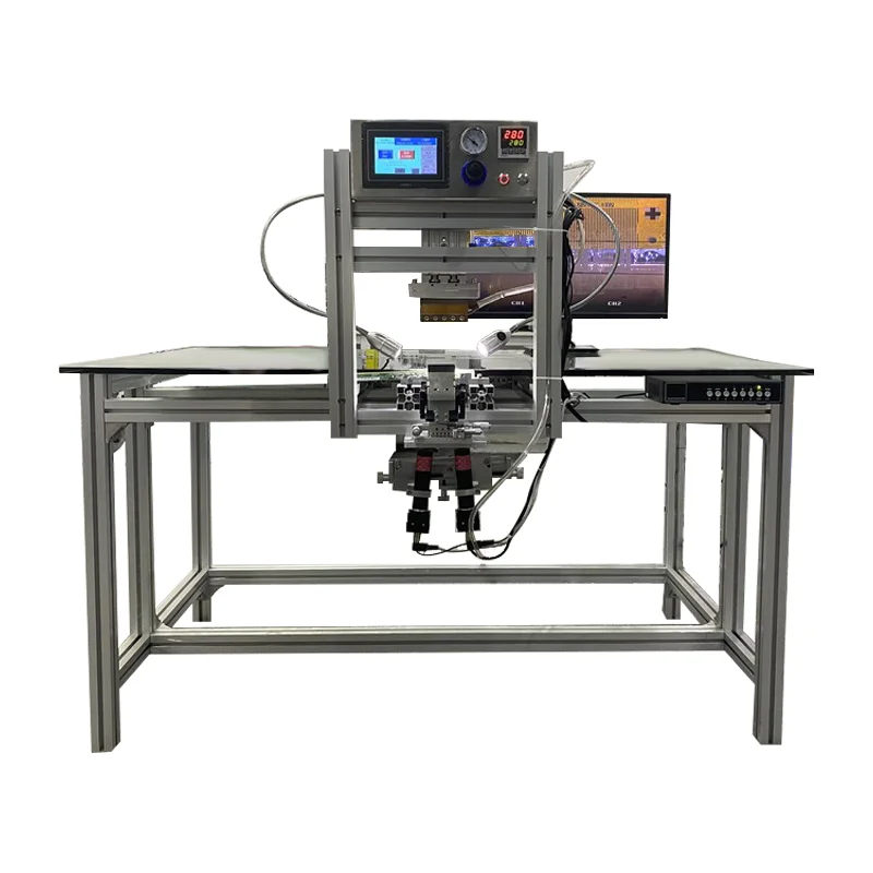 Mobile Phone Lcd Screen Repair Machine Cheap Double Head Tv Cof Led Lcd Coof Bonding Machine Panel