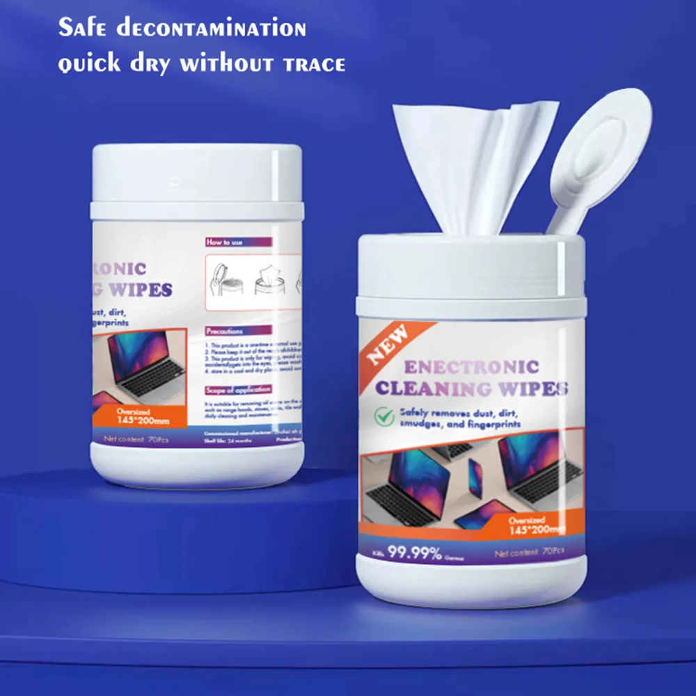 Factory wholesale glass smartphone mobile phone screen cleaning wipes for screen