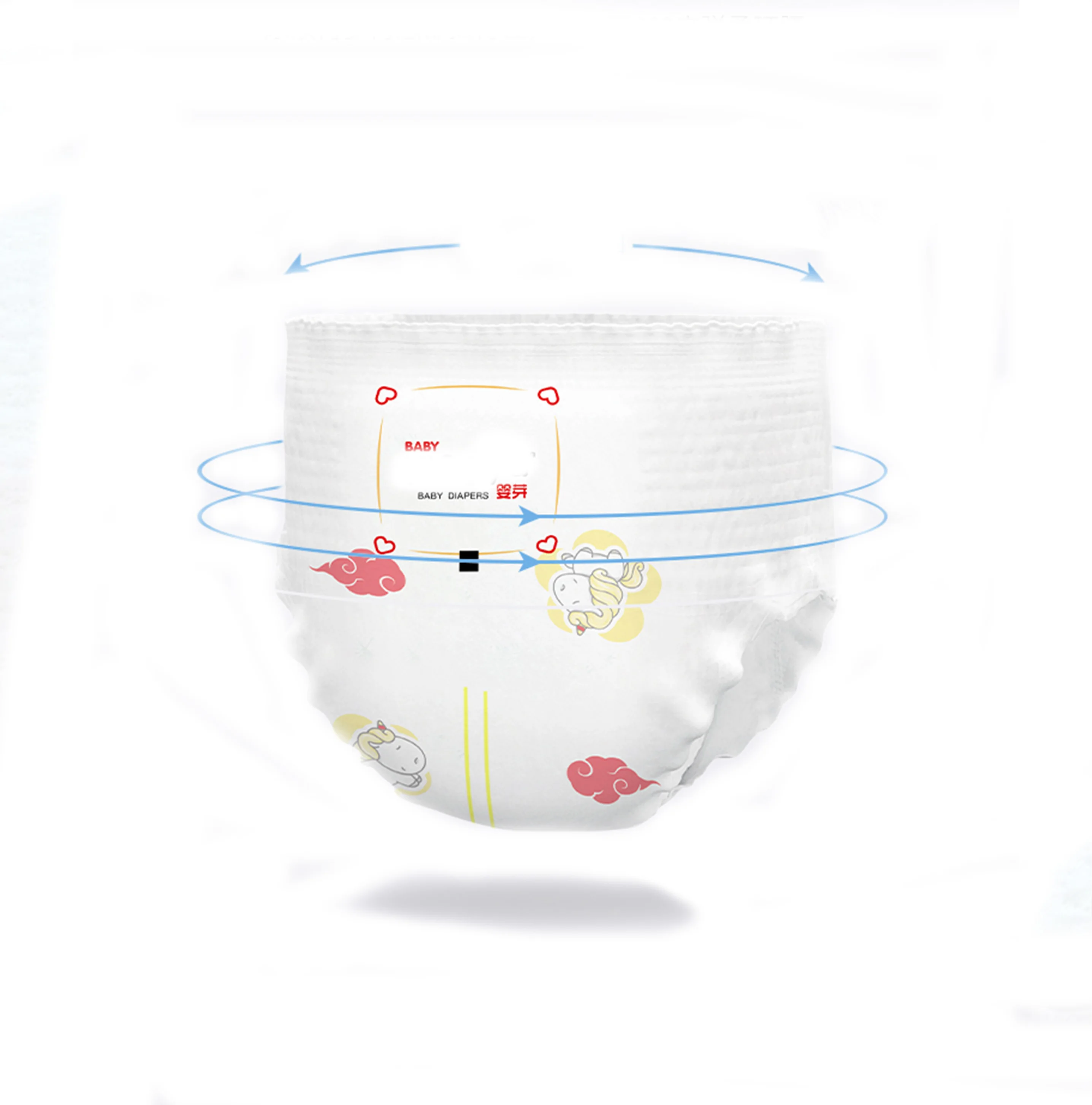 Quanzhou Top Manufacturer Private Label Baby Diapers Wholesale Pants Baby Love Pull Up Diapers