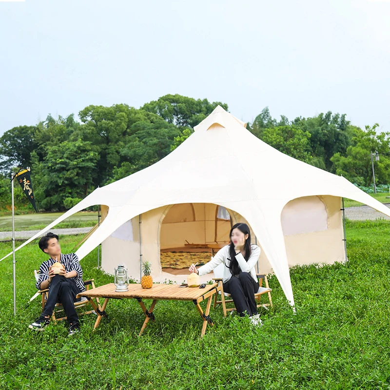 Mongolian  Picnic Garden Gazebo Outdoor  Yurt  Tent