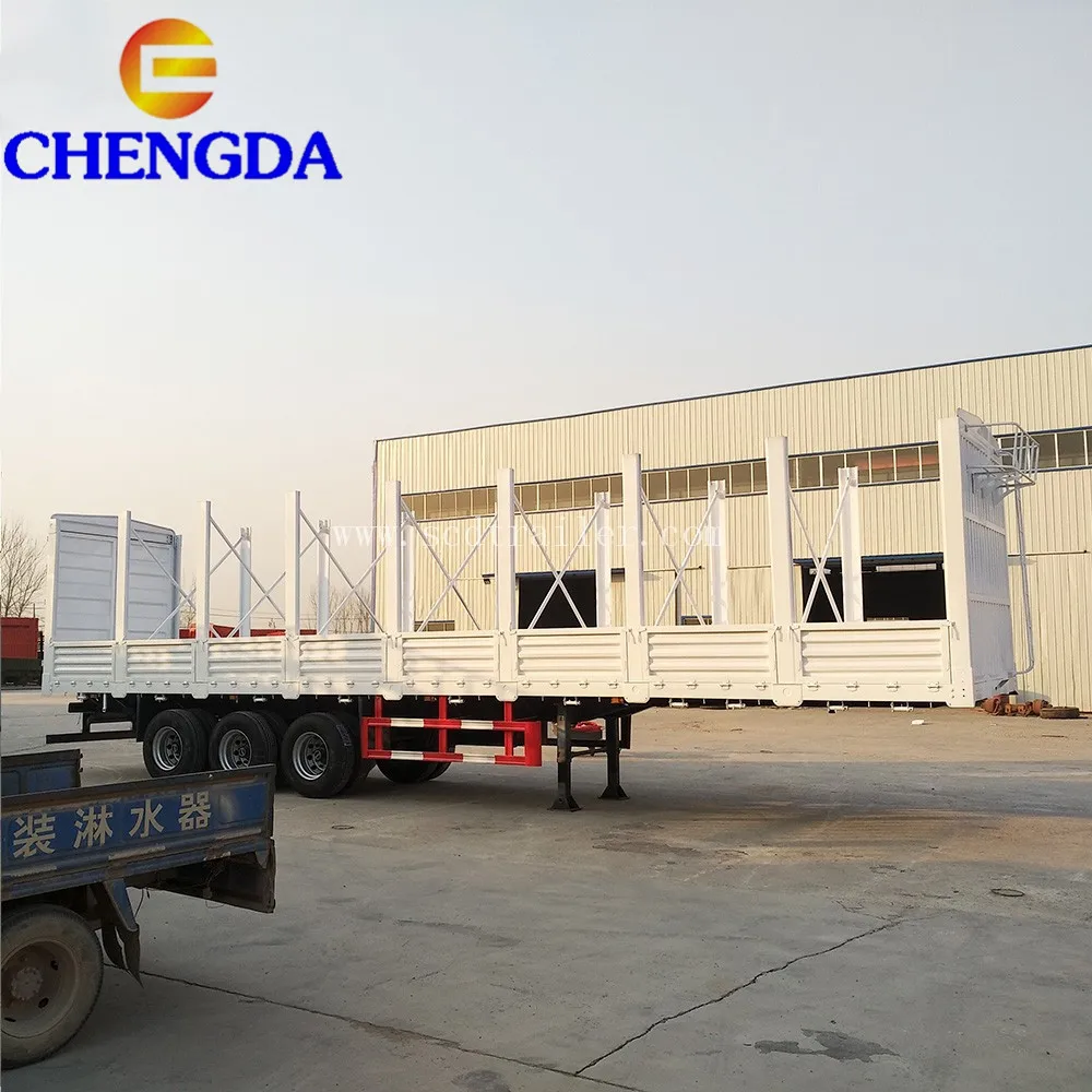 3 Axle Wood Timber Logs Transport semi-trailer